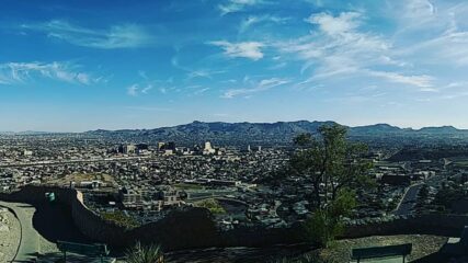 View of the U.S./Mexico Border from El Paso