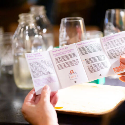Voting instruction card